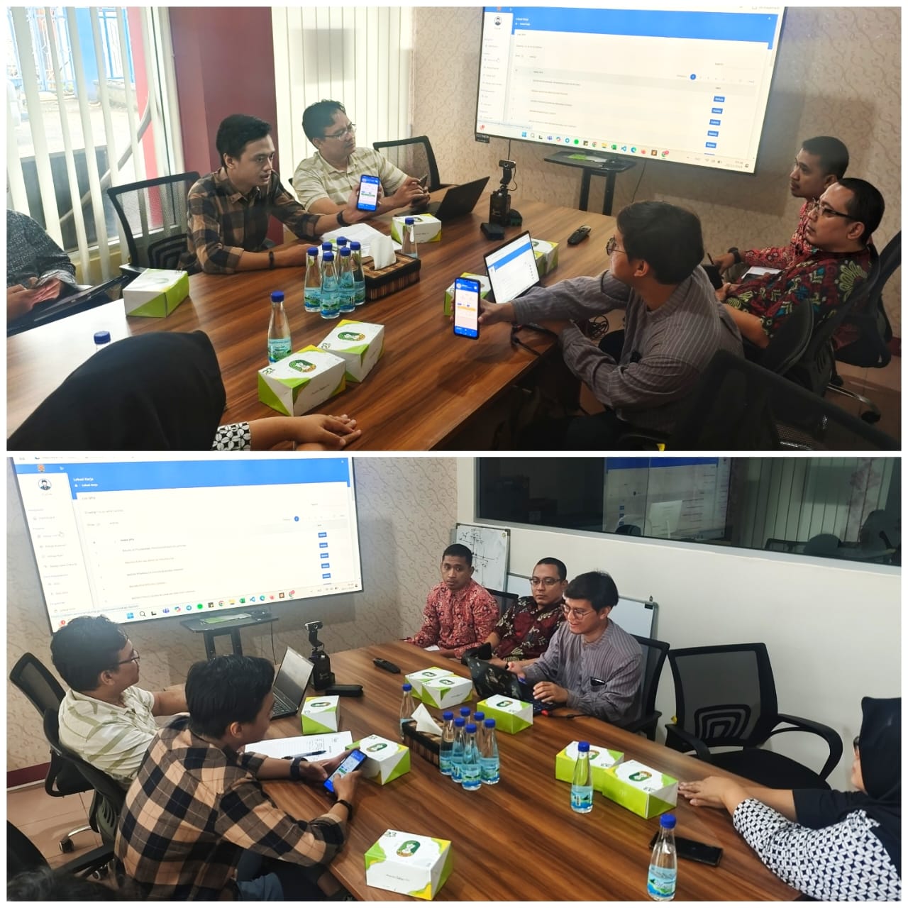 Diskominfo Hadiri Rapat Pembuatan Aplikasi Presensi PT Bhumi Pandanaran Sejahtera